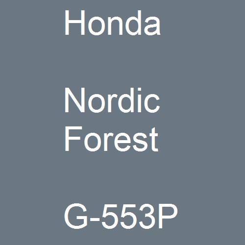 Honda, Nordic Forest, G-553P.